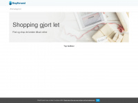 shopforward.dk Webseite Vorschau