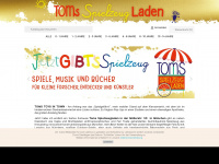shop.tomsspielzeugladen.de Webseite Vorschau