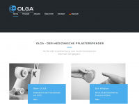 olga-plaster.de Webseite Vorschau