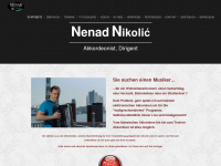 nenad-nikolic-akkordeon.de Webseite Vorschau