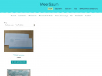 meersaum.de Webseite Vorschau