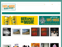 vinyl-music.shop Webseite Vorschau
