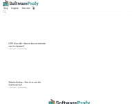 softwareprofy.de Webseite Vorschau