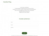 caroline-ring.de Webseite Vorschau
