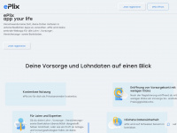 eplix.ch Webseite Vorschau