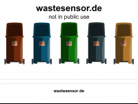 wastesensor.de Webseite Vorschau