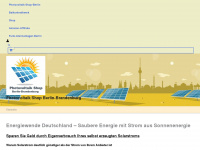 photovoltaik-shop-berlin.de Webseite Vorschau