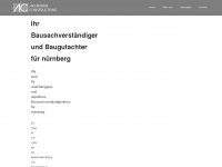 bausachverständiger-nürnberg.com Webseite Vorschau