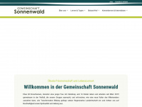 sonnenwald.org Webseite Vorschau
