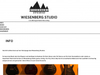 wiesenberg-studio.de Webseite Vorschau