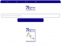rhetos.de Webseite Vorschau