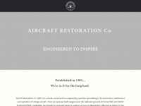 aircraftrestorationcompany.com Webseite Vorschau