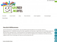 gruenerwuerfel.de Webseite Vorschau