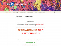 pinselbude.com Webseite Vorschau