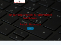 perfektnotebook.de Webseite Vorschau