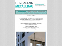 bergmann-metallbau.ch Webseite Vorschau
