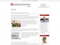 vasektomie-hilden.de Webseite Vorschau