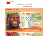 nightsofhope21.ch Webseite Vorschau