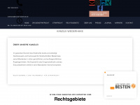 kanzlei-wederhake.de Webseite Vorschau