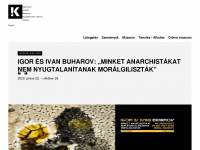 kassakmuzeum.hu Webseite Vorschau