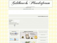 goldhauchsplauderforum.com Webseite Vorschau