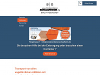 containerdienst-schaafheim.de Webseite Vorschau
