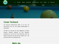 billardbayern.de Webseite Vorschau