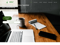 wolf-marketing.at Webseite Vorschau