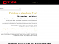 fotobox-nb.de Webseite Vorschau