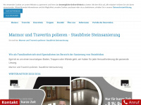 marmor-polieren.ch Webseite Vorschau