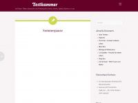 testkammer.com Webseite Vorschau