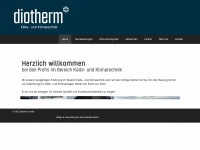 diotherm.ch Webseite Vorschau