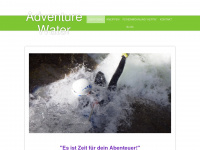 adventure-water.at Webseite Vorschau