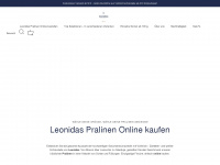 pralinenonline.shop Webseite Vorschau
