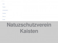 naturschutzverein-kaisten.ch Webseite Vorschau