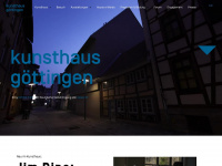 kunsthaus-goettingen.de Webseite Vorschau