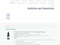 oka-superfoods.ch Webseite Vorschau
