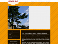 cdu-saarn-selbeck-mintard.de Webseite Vorschau