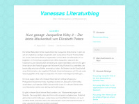 vanessas-literaturblog.de Thumbnail