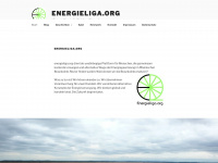 energieliga.wordpress.com Webseite Vorschau