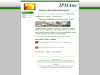 ipmatec.com Webseite Vorschau