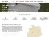 sandaugroup.com Webseite Vorschau