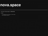 nova-space.de Webseite Vorschau