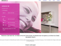 edelweiss-lab.de Webseite Vorschau