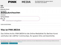 pinkdot-media.de Webseite Vorschau