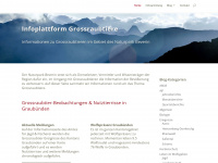 infoplattform-grossraubtiere.ch Webseite Vorschau