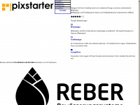 pixstarter.de Webseite Vorschau