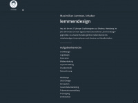 lemmendesign.com Webseite Vorschau