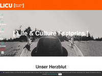 licu-culture.de Webseite Vorschau