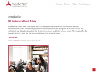 modatio.de Webseite Vorschau